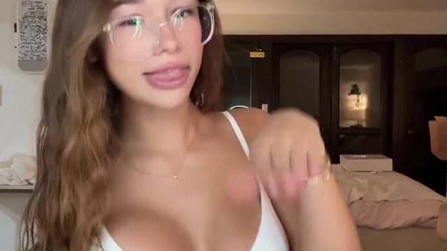 Chloe Parker Showing Off Her Big Tits